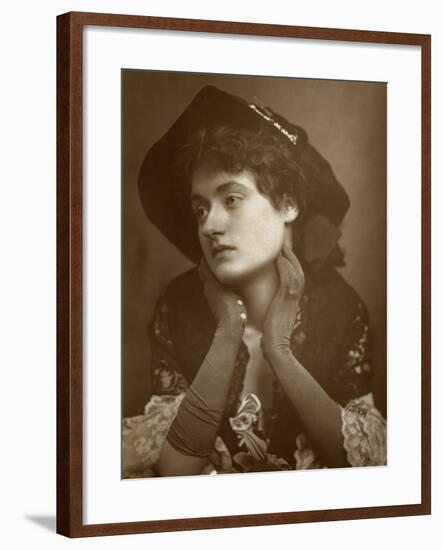 Winifred Emery, British Actress, 1883-null-Framed Photographic Print