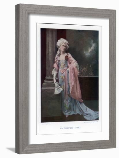 Winifred Emery, English Actress, 1901-Mendelssohn-Framed Giclee Print