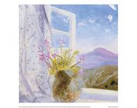 Honeysuckle & Sweetpeas-Winifred Nicholson-Framed Art Print