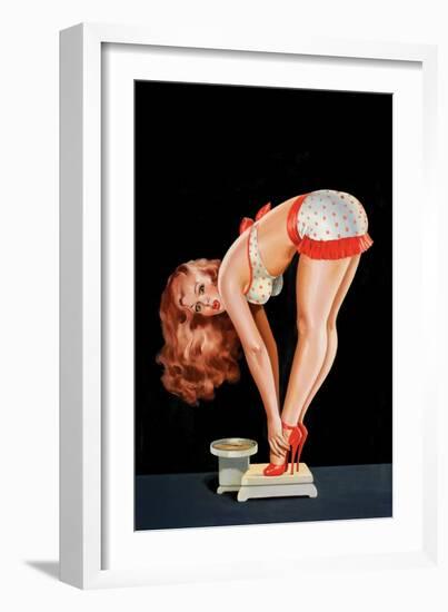 Wink Magazine; on a Scale-Peter Driben-Framed Premium Giclee Print