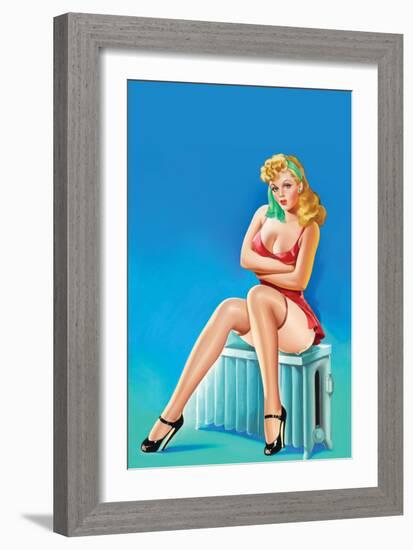 Wink Magazine; Warm Thoughts-Peter Driben-Framed Art Print