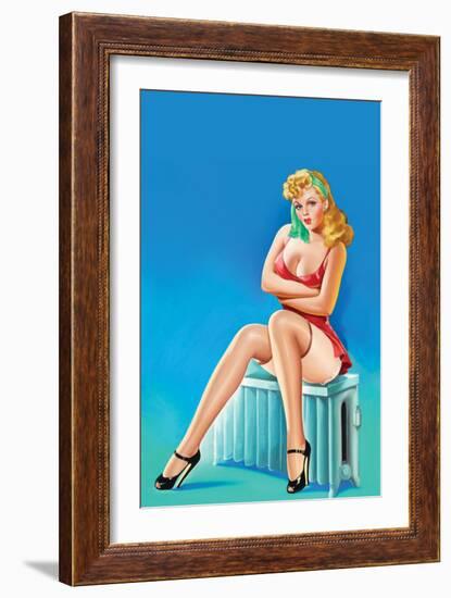 Wink Magazine; Warm Thoughts-Peter Driben-Framed Art Print