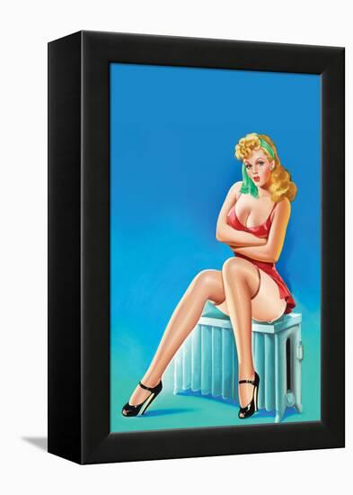 Wink Magazine; Warm Thoughts-Peter Driben-Framed Stretched Canvas