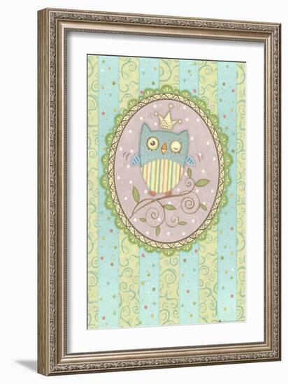 Winking Owl-Viv Eisner-Framed Art Print