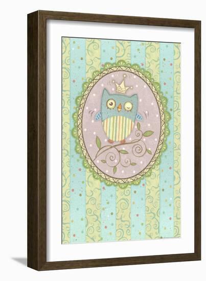 Winking Owl-Viv Eisner-Framed Art Print