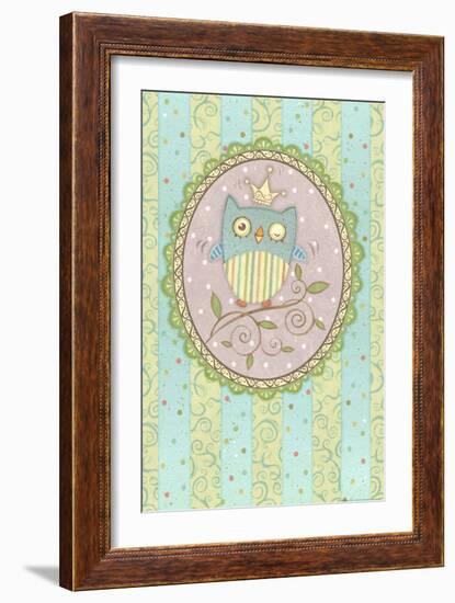 Winking Owl-Viv Eisner-Framed Art Print