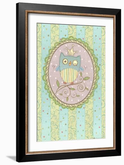 Winking Owl-Viv Eisner-Framed Art Print