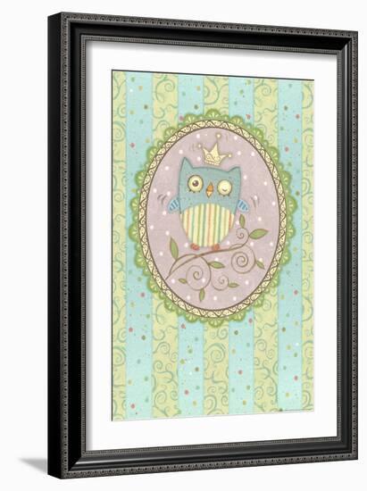 Winking Owl-Viv Eisner-Framed Art Print