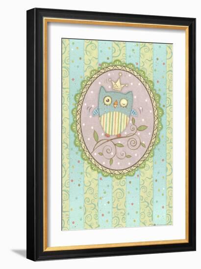 Winking Owl-Viv Eisner-Framed Art Print