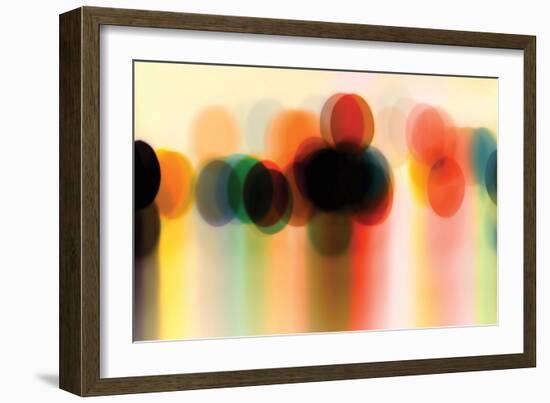 Winking Street Lamps-James McMasters-Framed Art Print