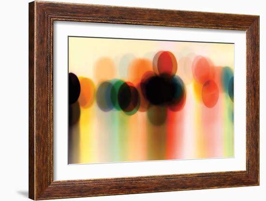 Winking Street Lamps-James McMasters-Framed Art Print