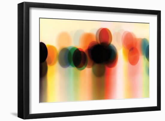 Winking Street Lamps-James McMasters-Framed Art Print