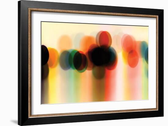 Winking Street Lamps-James McMasters-Framed Art Print