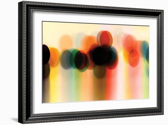 Winking Street Lamps-James McMasters-Framed Art Print