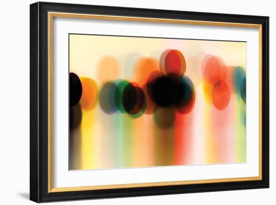 Winking Street Lamps-James McMasters-Framed Art Print