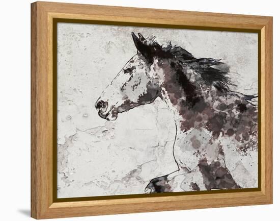 Winner Horse I-Irena Orlov-Framed Stretched Canvas