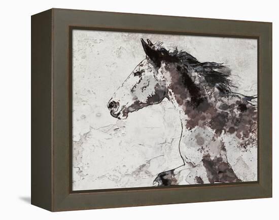 Winner Horse I-Irena Orlov-Framed Stretched Canvas