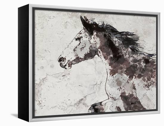 Winner Horse I-Irena Orlov-Framed Stretched Canvas