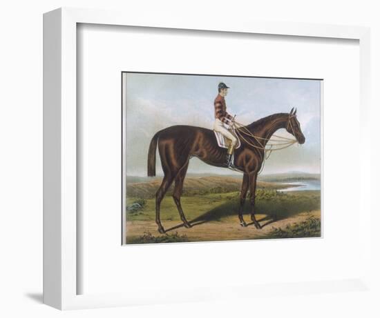 Winner of the Derby and St. Leger in 1881-null-Framed Photographic Print