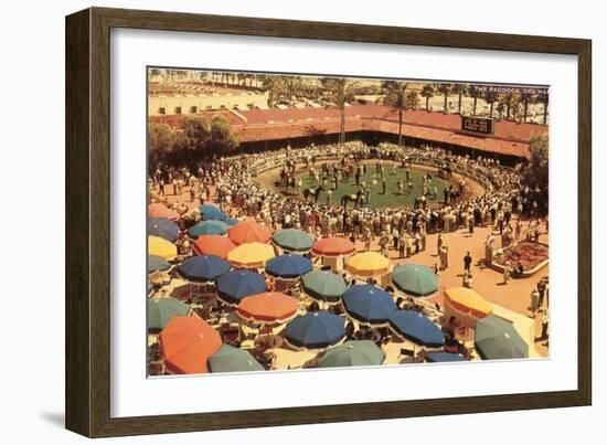 Winners Circle, Del Mar Race Track, California-null-Framed Art Print