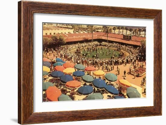 Winners Circle, Del Mar Race Track, California-null-Framed Art Print
