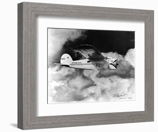 Winnie Mae of Oklahoma Mail Plane-Ed Sweeney-Framed Photographic Print