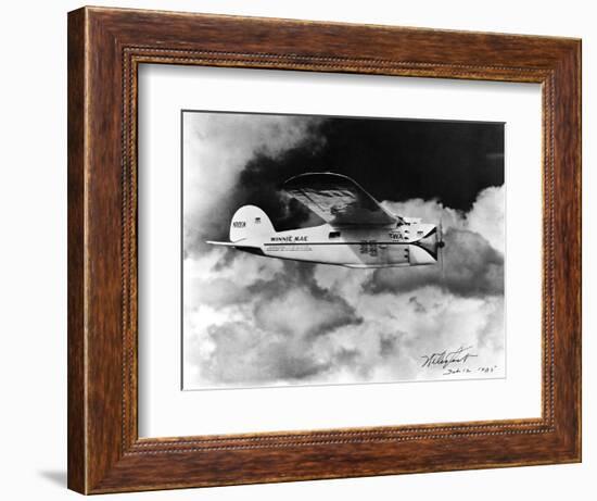 Winnie Mae of Oklahoma Mail Plane-Ed Sweeney-Framed Photographic Print