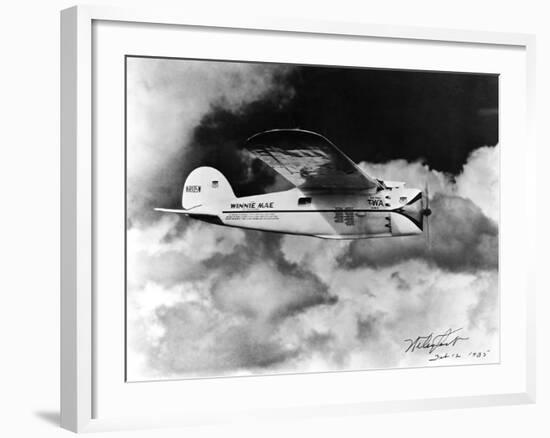 Winnie Mae of Oklahoma Mail Plane-Ed Sweeney-Framed Photographic Print