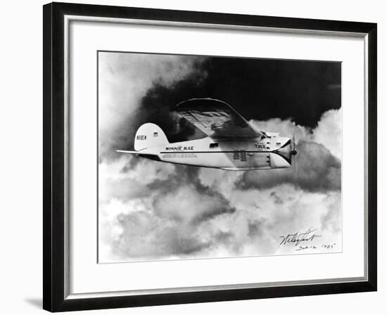 Winnie Mae of Oklahoma Mail Plane-Ed Sweeney-Framed Photographic Print