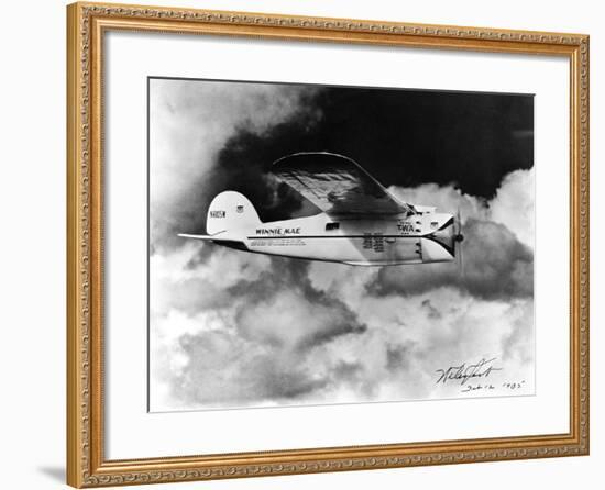 Winnie Mae of Oklahoma Mail Plane-Ed Sweeney-Framed Photographic Print