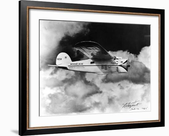 Winnie Mae of Oklahoma Mail Plane-Ed Sweeney-Framed Photographic Print