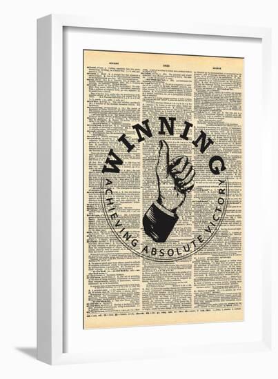 Winning-null-Framed Premium Giclee Print