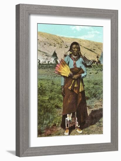 Winnipeg Jack, Blackfoot Indian-null-Framed Art Print