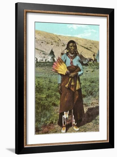 Winnipeg Jack, Blackfoot Indian-null-Framed Art Print