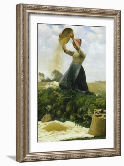 Winnowing the Grain-Hans Brasen-Framed Giclee Print