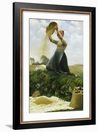 Winnowing the Grain-Hans Brasen-Framed Giclee Print