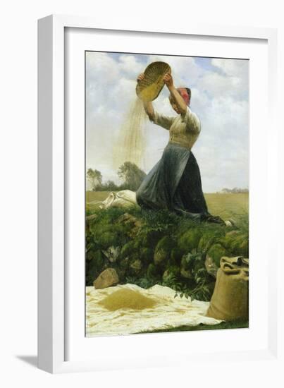 Winnowing the Grain-Hans Brasen-Framed Giclee Print