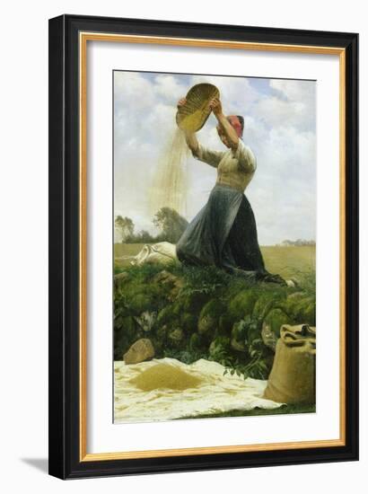 Winnowing the Grain-Hans Brasen-Framed Giclee Print