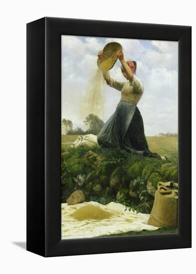 Winnowing the Grain-Hans Brasen-Framed Premier Image Canvas