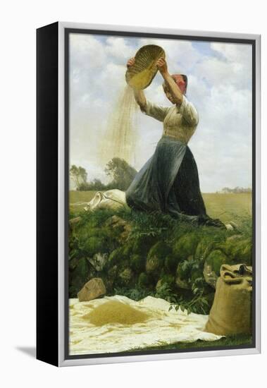 Winnowing the Grain-Hans Brasen-Framed Premier Image Canvas