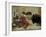 Winnowing Wheat-Gustave Courbet-Framed Art Print