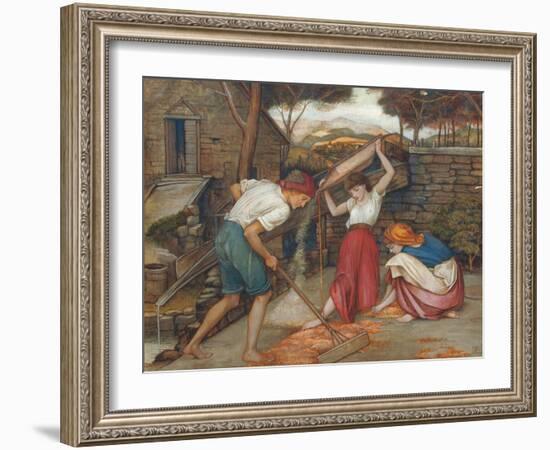 Winnowing-John Roddam Spencer Stanhope-Framed Giclee Print