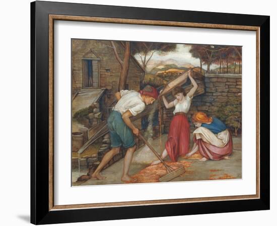 Winnowing-John Roddam Spencer Stanhope-Framed Giclee Print