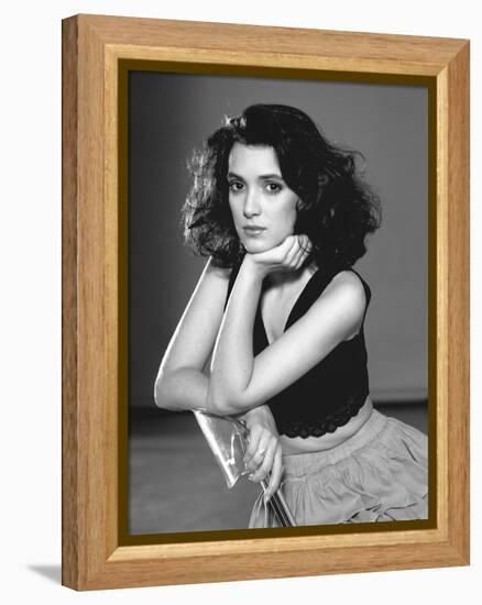 Winona Ryder-null-Framed Stretched Canvas