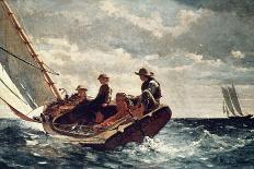 The Blue Boat-Winslow Homer-Giclee Print