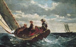 Breezing Up (A Fair Wind) by Winslow Homer