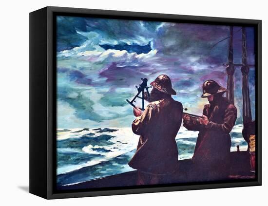 Winslow Homer, Copy of Eight Bells, 1969oil on canvas-Anthony Butera-Framed Premier Image Canvas