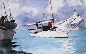 Fishing Boats, Key West by Winslow Homer