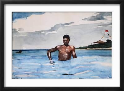 Winslow Homer A Wall, Nassau Stock Photo