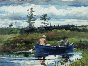 The Blue Boat, 1892 by Winslow Homer